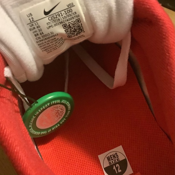 NWT Supreme Nike Air Cross Trainer 3 Mens Size 12 AUTHENTICATED - Picture 5 of 15